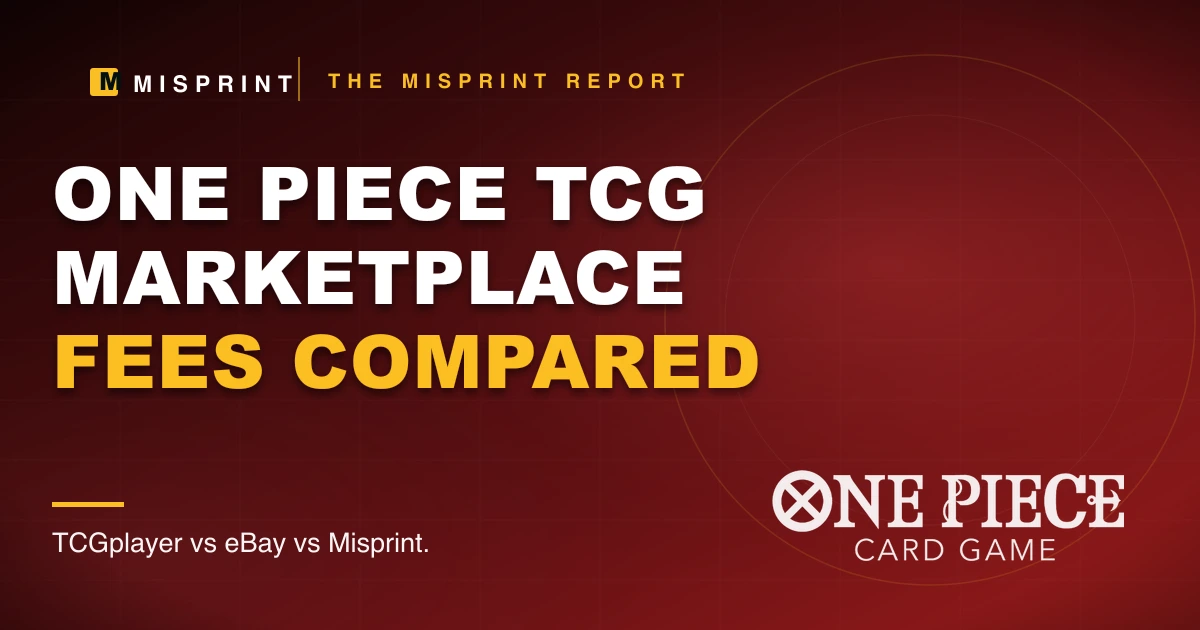 One Piece TCG Marketplace Fees Compared: TCGplayer vs eBay vs Misprint