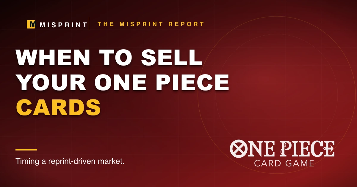 When to Sell: Timing the One Piece TCG Market